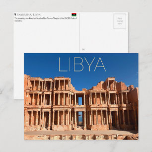 Sabratha, Libye Carte Postale de Voyage