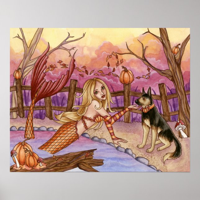 Sabrina - Affiche de la sirène d'automne (Devant)