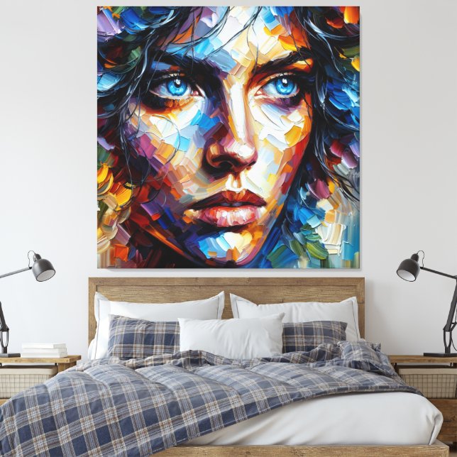 SABRINA LEINWANDDRUCK (Insitu (Schlafzimmer))