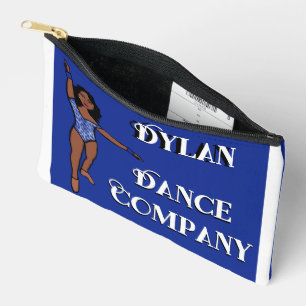 Sac à accessoires de danseur bleu animal