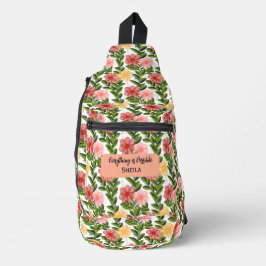Sac À Bandoulière Abstract Watercolour Floral Sling Bag
