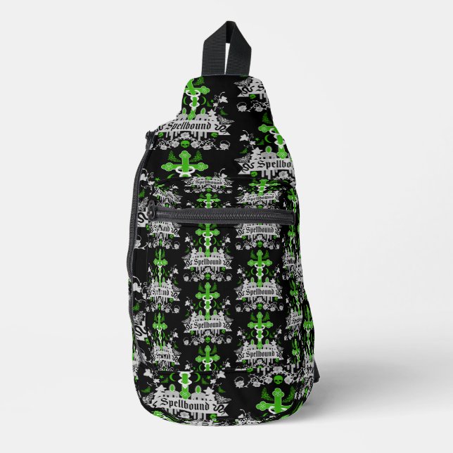 Sac À Bandoulière Accessoires de mode Gothique Post Punk (Recto)
