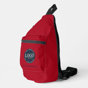 Sac À Bandoulière Ajouter Business Logo Employés de l'entreprise Tou