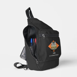 Sac À Bandoulière Ajouter Votre Image Logo Texte Personnalisé Gratui