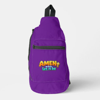 Sac À Bandoulière Amen - qu'il en soit ainsi - qu'il soit