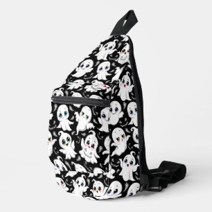 Sac À Bandoulière Baby Ghosts Éffrayant mignon Halloween humeur