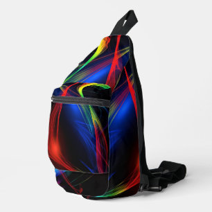 Sac À Bandoulière Belles lumières couleur Abstraites