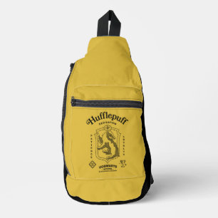 Sac À Bandoulière Blason Dévouement Patience Loyauté HUFFLEPUFF™