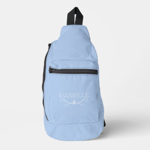 Sac À Bandoulière Bleu clair Nom personnalisé "Ballet Everyday"