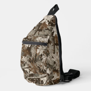 Sac À Bandoulière Camouflage Chêne de Bois