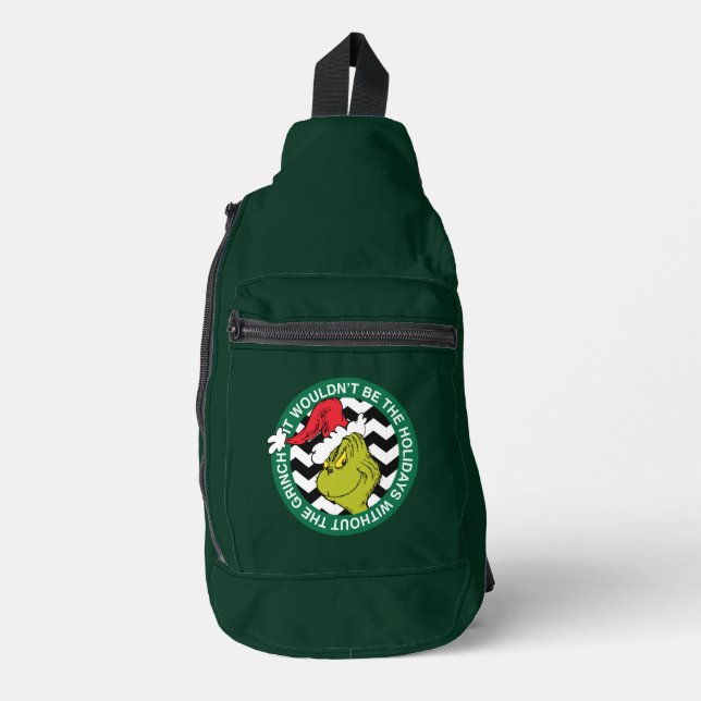 Sac À Bandoulière Ce ne serait pas les vacances sans Grinch (Recto)