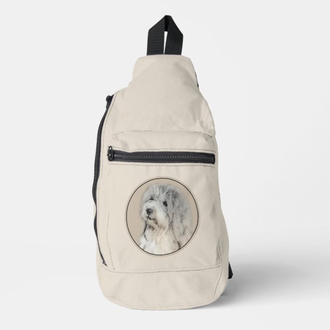Sac À Bandoulière Chiot Havanais, havanais, Bichon cubain, Bichon on (Recto)