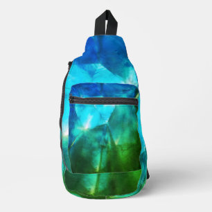Sac À Bandoulière Ciel bleu clair avec filtre