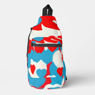 Sac À Bandoulière Coeurs d'amour