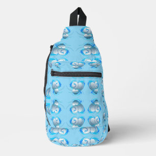 Sac À Bandoulière Coeurs de tourbillon