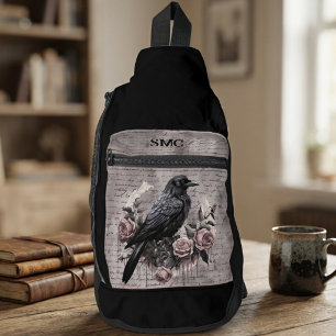 Sac À Bandoulière Corbeau Onyx Sombre Académie Moody