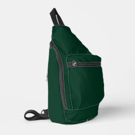 Sac À Bandoulière Couleur solide vert foncé