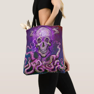 Sac à bandoulière d'art de fantasy sombre