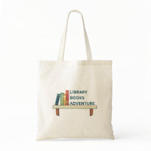 Sac à bandoulière d'aventure pour livres de biblio