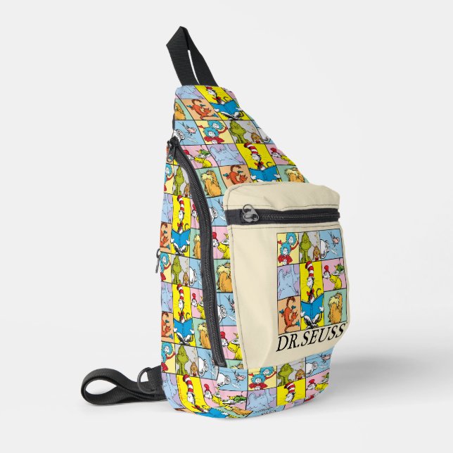 Sac À Bandoulière Dr Seuss | Graphique Histoires (Coin gauche)