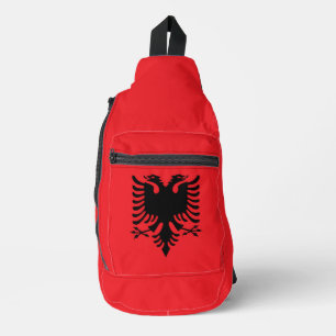 Sac À Bandoulière Drapeau albanais