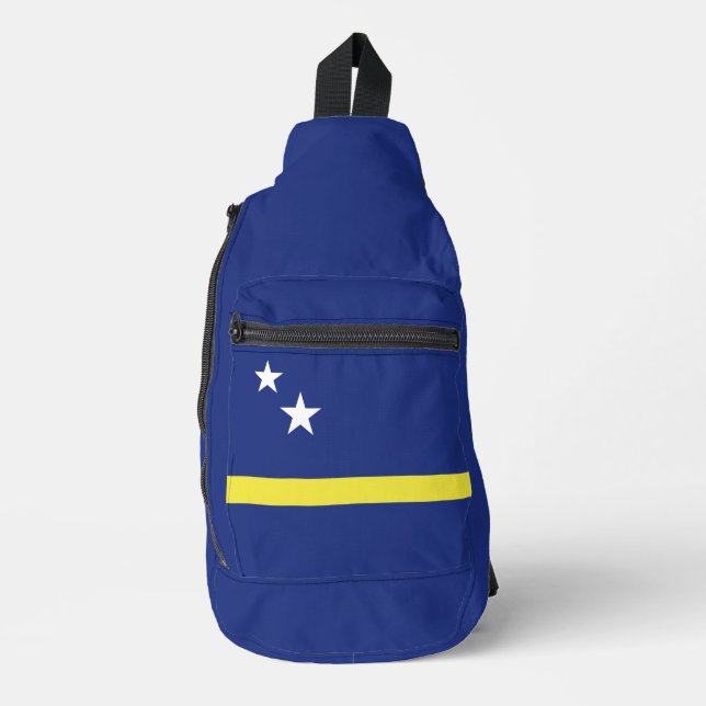 Sac À Bandoulière Drapeau de Curaçao (Recto)