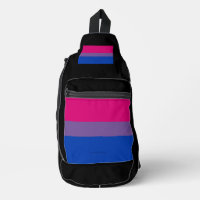 Drapeau de fierté bisexuelle de SlipperyJoe's coul