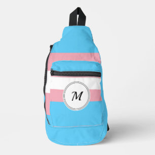 Sac À Bandoulière Drapeau de la fierté transgenre