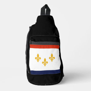 Sac À Bandoulière Drapeau de La Nouvelle-Orléans, Louisiane
