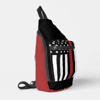 Drapeau de pompier Mince Red Line USA