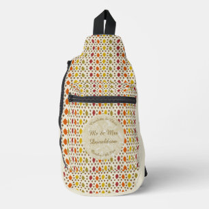 Sac À Bandoulière Feuilles de chêne et Acorns Automne Mariage d'auto