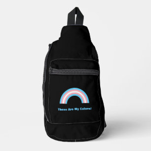 Sac À Bandoulière Fierté arc-en-ciel transgenre