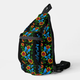 Sac À Bandoulière Fleur Doodle