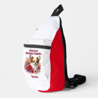 Floral Chihuahua Une Petite Canine fleurit