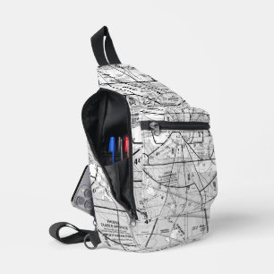 Sac À Bandoulière Graphique aéronautique