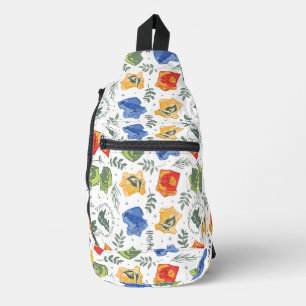 Sac À Bandoulière Herbologie Magique Motif Maisons HOGWARTS™