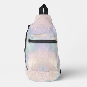 Sac À Bandoulière Iridescente Abstraite moderne