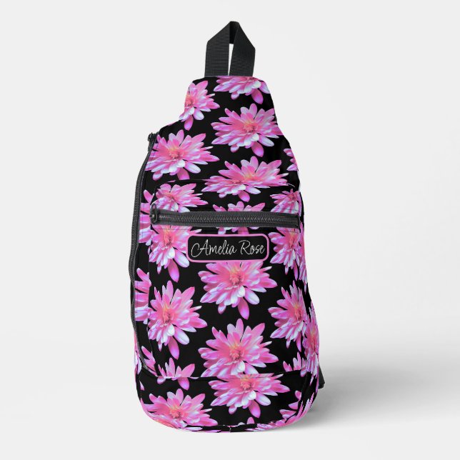 Sac À Bandoulière Joli motif floral girly mignonne marguerite (Recto)