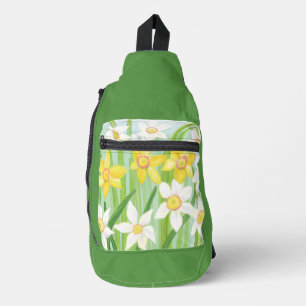 Sac À Bandoulière Jonquilles printanières vertes