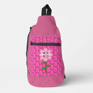 Sac À Bandoulière Joyeuse Bee Day Girl rose Anniversaire Bumblebee