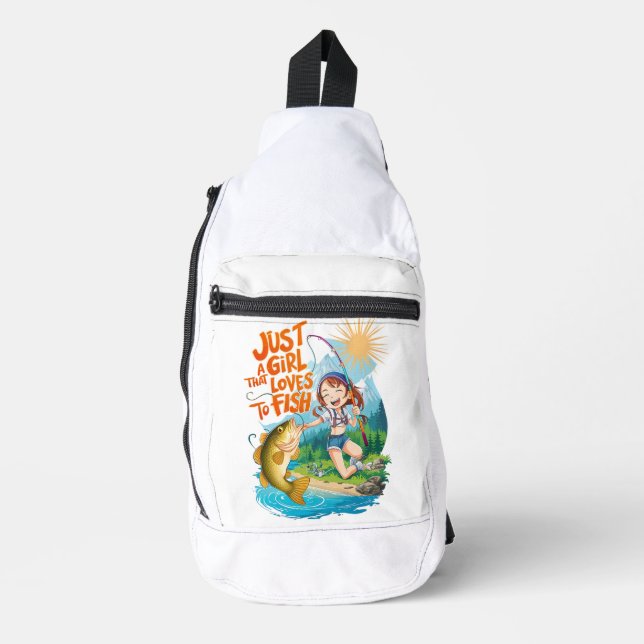 Sac À Bandoulière La Stratégie De Pêche (Recto)