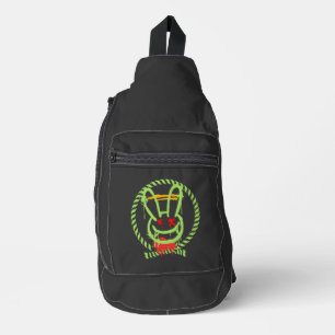 Sac À Bandoulière lapin effrayant