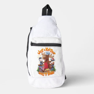 Sac À Bandoulière Le chef d'orignal à la fourche