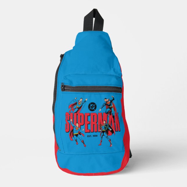 Sac À Bandoulière Légendes de Superman pour toujours Graphique (Recto)
