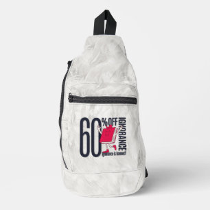 Sac À Bandoulière L'ignorance fantaisiste est interdite Éducatif