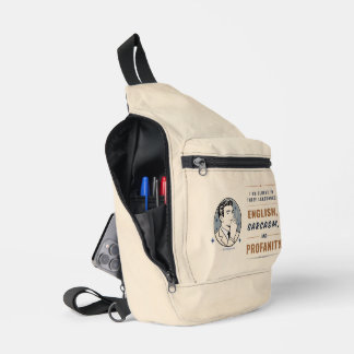 Sac À Bandoulière L'illustration de SlipperyJoe inspirée des rétros