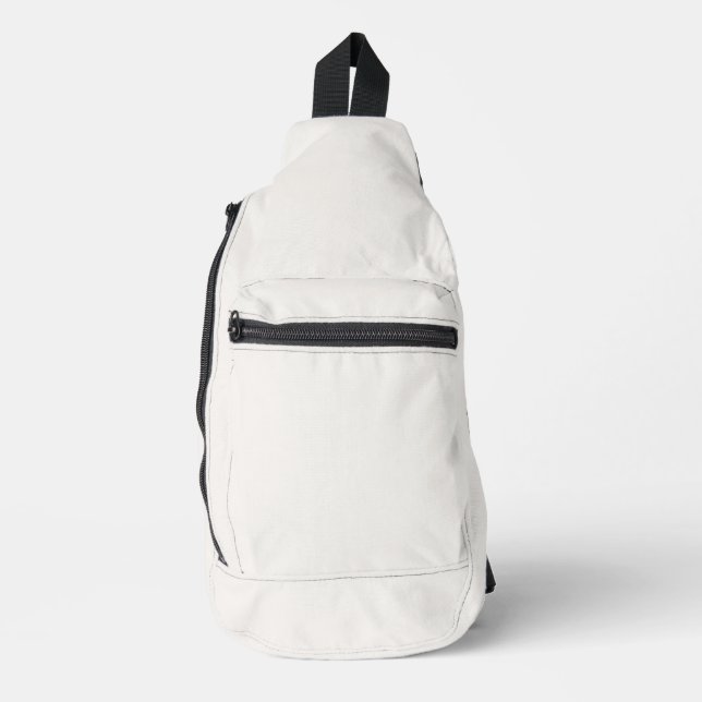 Sac À Bandoulière Linge blanc, blanc cassé (Recto)