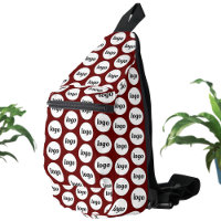 Logo Motif Business Promotion Bourgogne Rouge