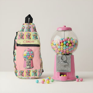 Sac À Bandoulière Machines Bubblegum Retro