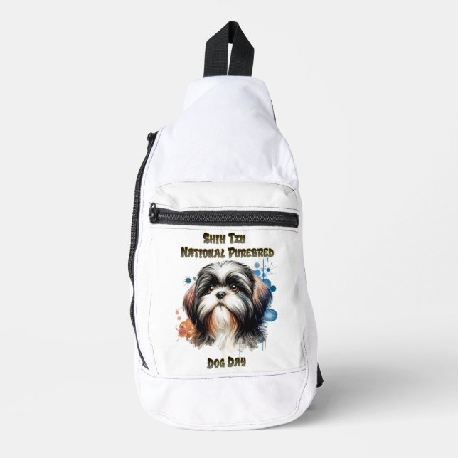 Sac À Bandoulière Majestic Shih Tzu : National Purebred (Recto)